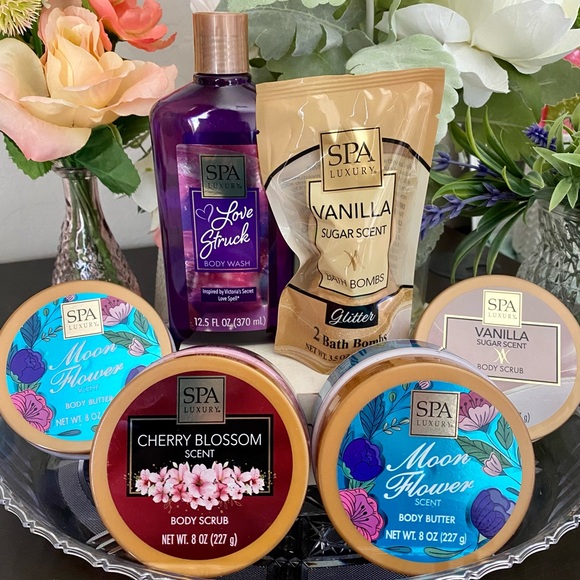 🆕 💐🌸 SPA LUXURY BODY CARE COLLECTION. BRAND NEW FULL SIZE! 6 PIECE BUNDLE! - Picture 2 of 10